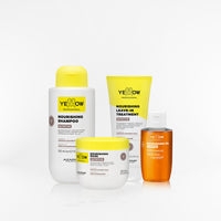 YELLOW - NUTRITIVE TRIPACK + OLEO para cabello seco