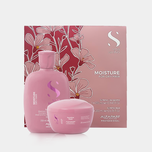 ALFAPARF SEMI DI LINO - Moisture nutritive duo shampoo + mask