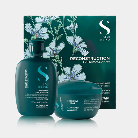 ALFAPARF SEMI DI LINO - Reconstruction duo shampoo + mask