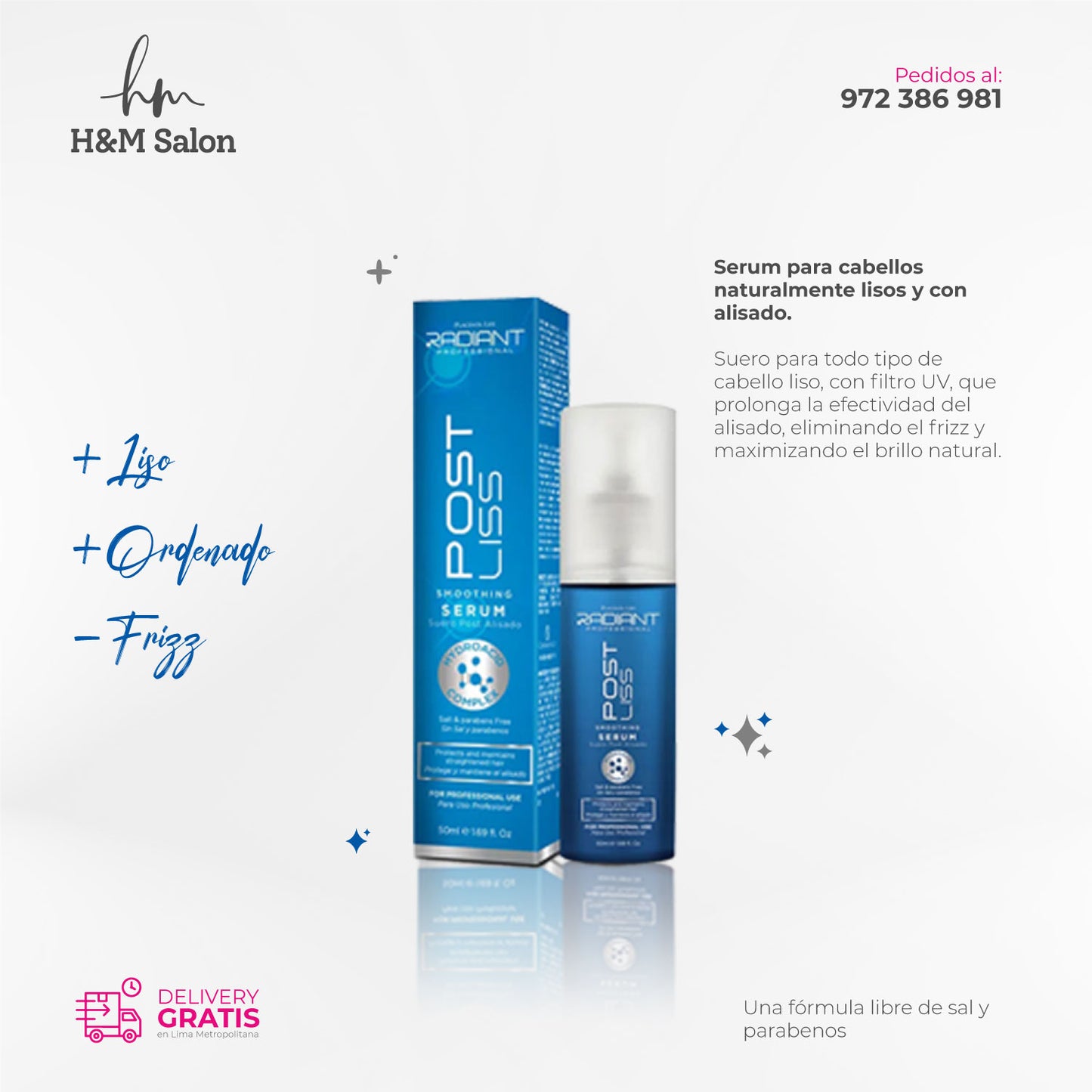 RADIANT - POST LISS Serum 50 ml