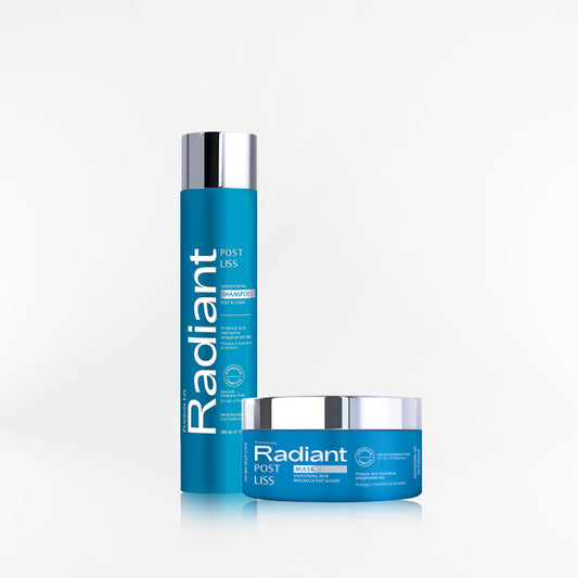 RADIANT - POST LISS DUO Shampoo + mascara
