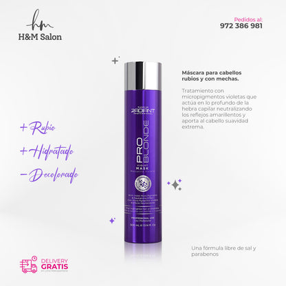 RADIANT - PRO BLONDE DUO Shampoo + mascara