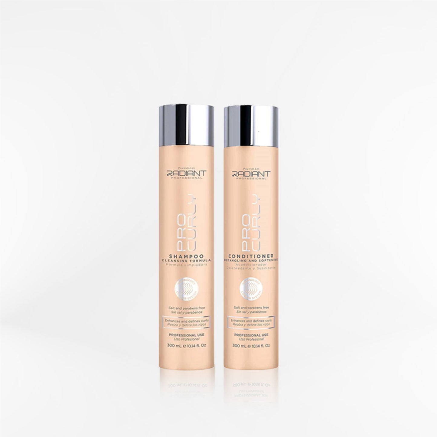 RADIANT - PRO CURLY DUO Shampoo + acondicionador 300 ml