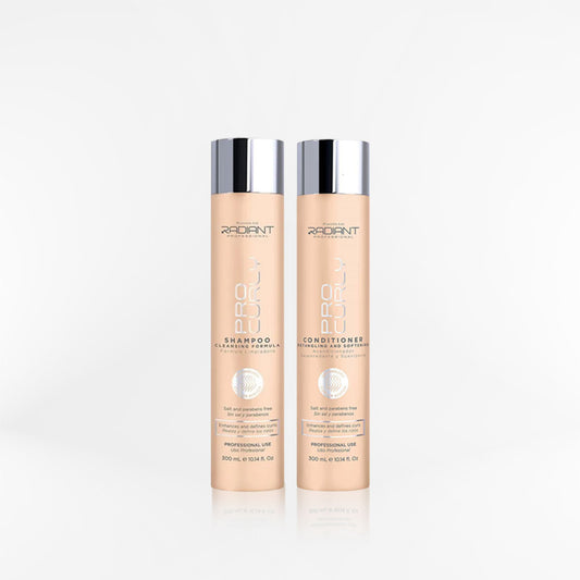 RADIANT - PRO CURLY DUO Shampoo + acondicionador 300 ml