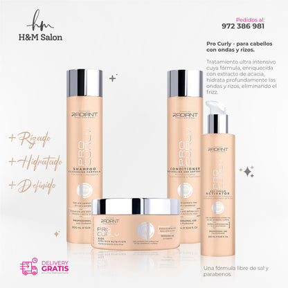 RADIANT - PRO CURLY TRIO + Gel Activador