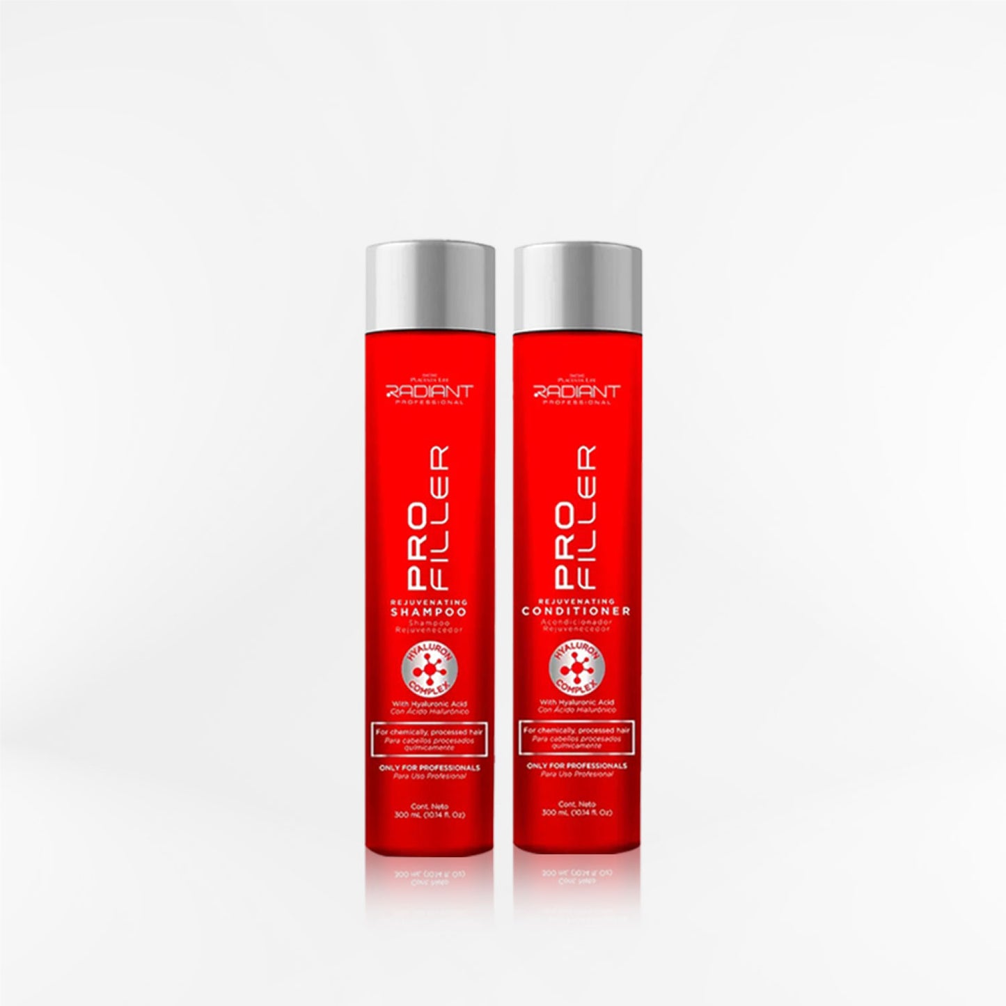 RADIANT - PRO FILLER DUO Shampoo + Acondicionador 300 ml
