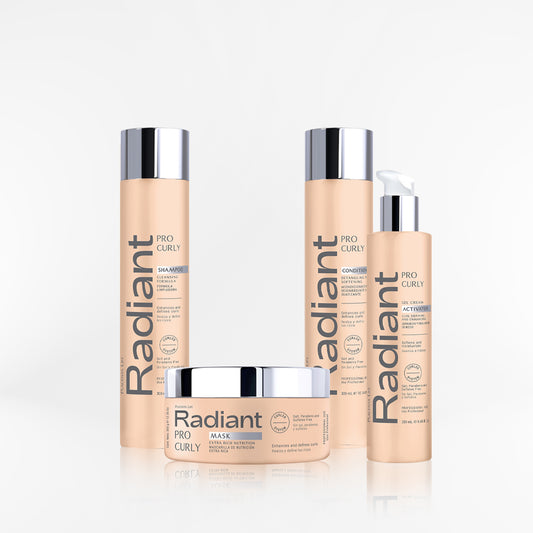 RADIANT - PRO CURLY TRIO + Gel Activador