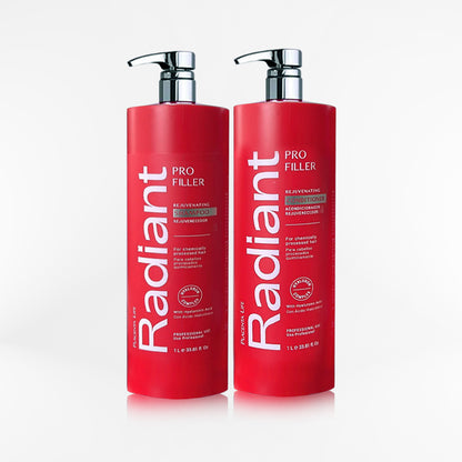RADIANT - PRO FILLER DUO Shampoo + Acondicionador 1000 ml
