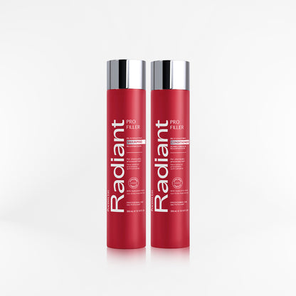 RADIANT - PRO FILLER DUO Shampoo + Acondicionador 300 ml