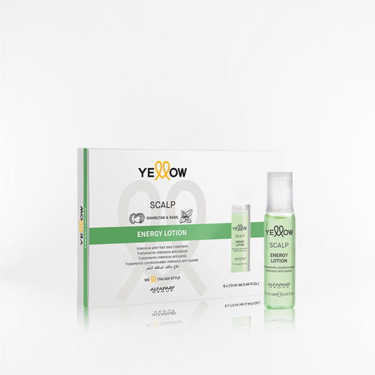 YELLOW - SCALP Energy Lotion Ampolla para caida del cabello 6x13ml