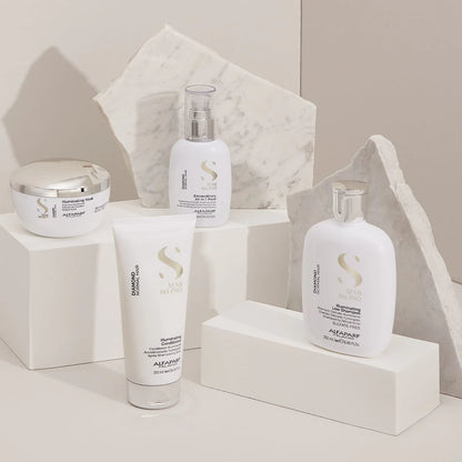 ALFAPARF SEMI DI LINO - Diamond Tripack shampoo + mask + fluid