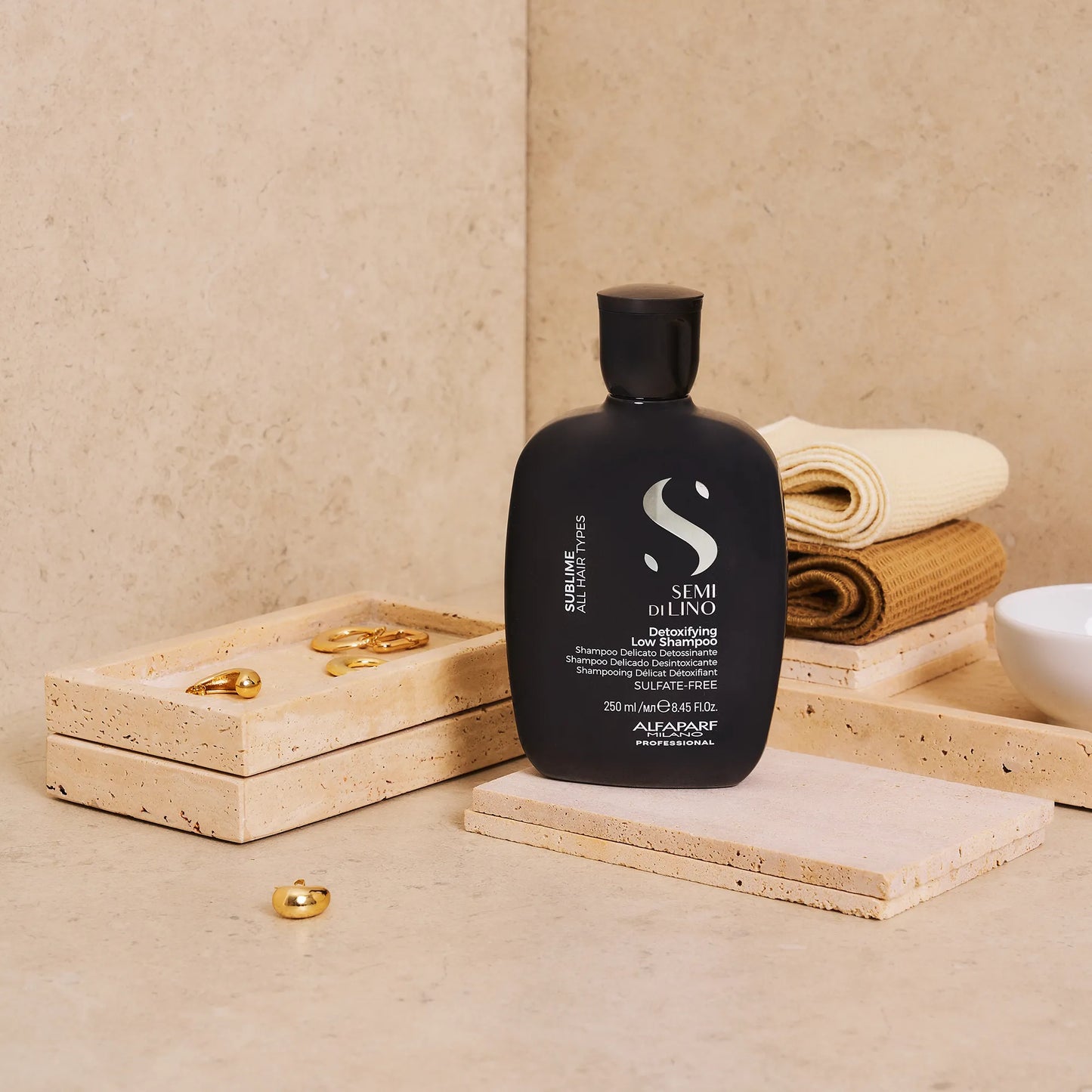 ALFAPARF SEMI DI LINO - Sublime Detoxifying Low Shampoo 250 ml
