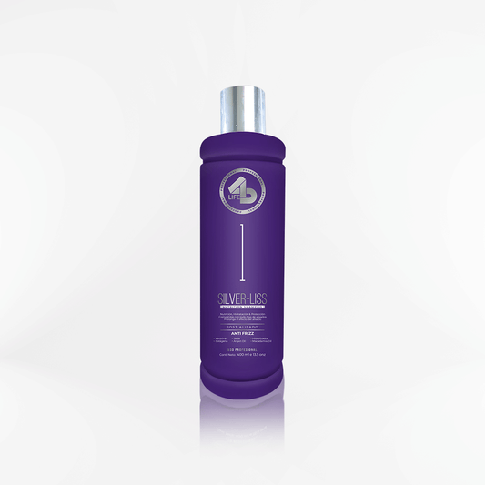 4D LIFE PROFESSIONAL - Shampoo matizador SILVER-LISS 400 ml