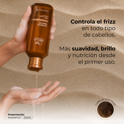 Wella Ultimate Smooth – Shampoo Anti-Frizz 250ml