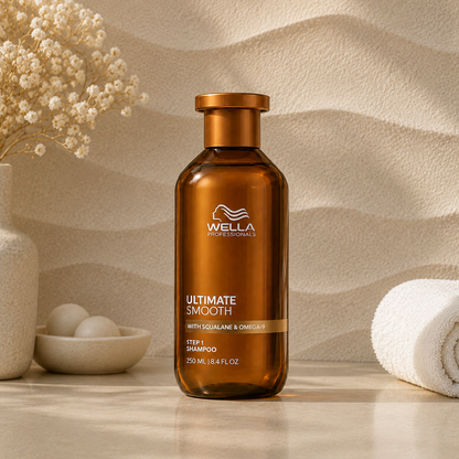 Wella Ultimate Smooth – Shampoo Anti-Frizz 250ml