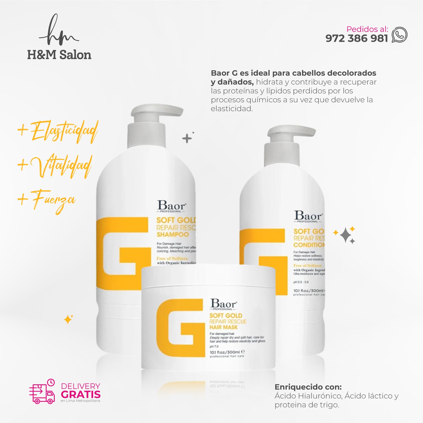 BAOR G - TRIO SOFT GOLD
