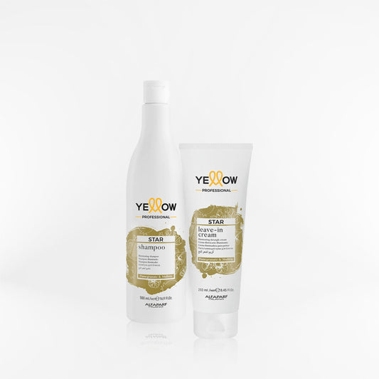 YELLOW - STAR DUO Shampoo y leave-in para todo tipo de cabello