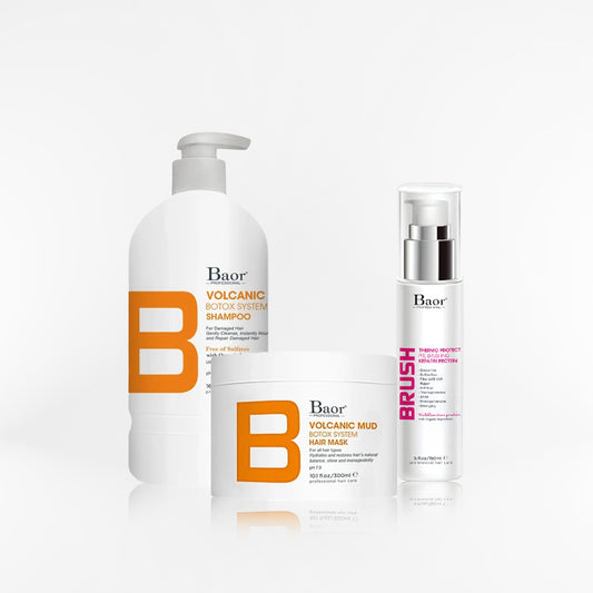 BAOR B - DUO VOLCANIC MUD + BRUSH