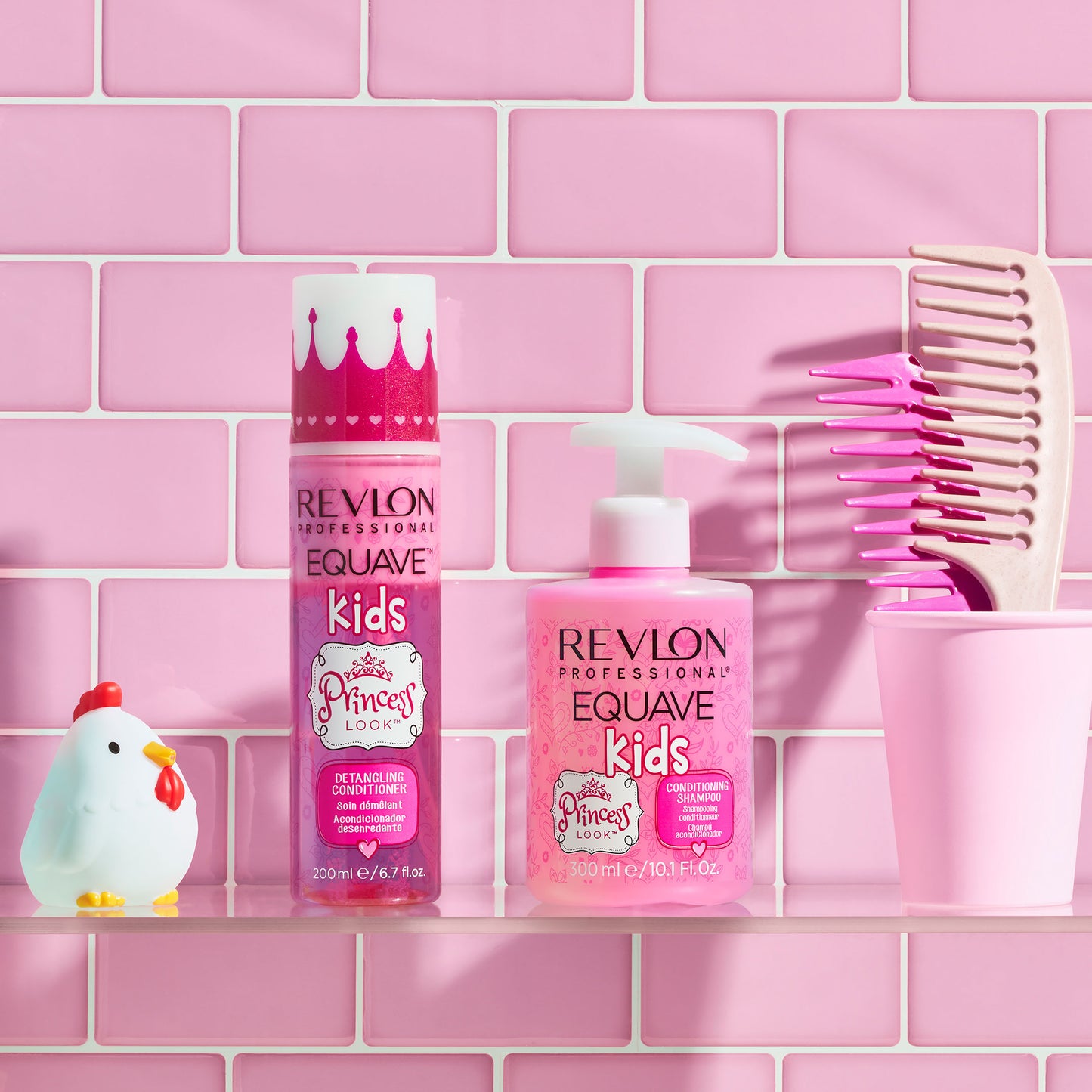 REVLON - EQUAVE KIDS PRINCESS DUO SHAMPOO Y ACONDICIONADOR